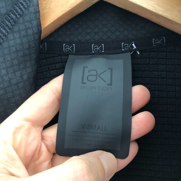 AK BURTON Lift Half Zip Fleece Jacket Size XS - Picture 7 of 9